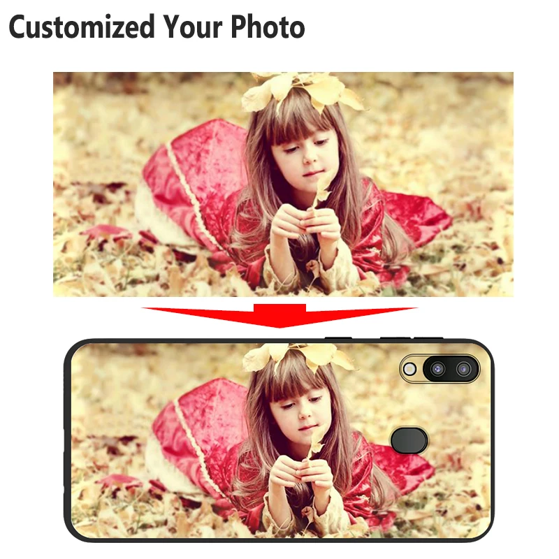 DIY Luxury Custom Case For Samsung Galaxy M10 A10 20 30 40 50 60 70 A20E A6 A8 A9 S A20 Core Note 10 10Plus Photo Cover |