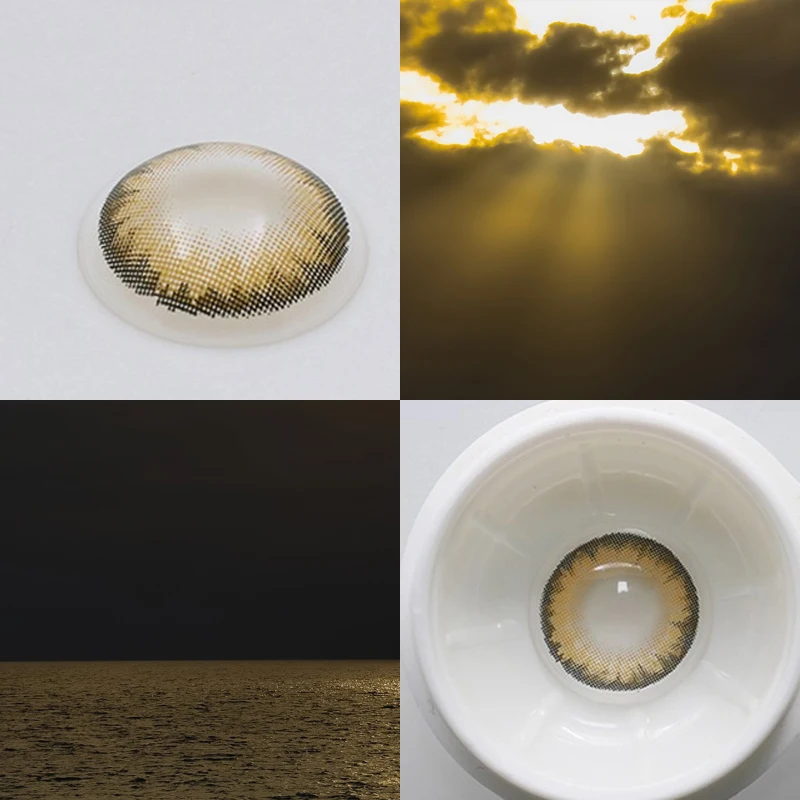 2 шт./пара PRO серии на Цвет контактные линзы для глаз круглые очки мягкой ed