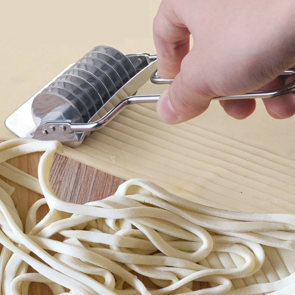 

Stainless Steel Noodles Cutter Pressing Machine Non-slip Handle Pasta Maker Tools Manual Shallot Cutter Kitchen Gadgets