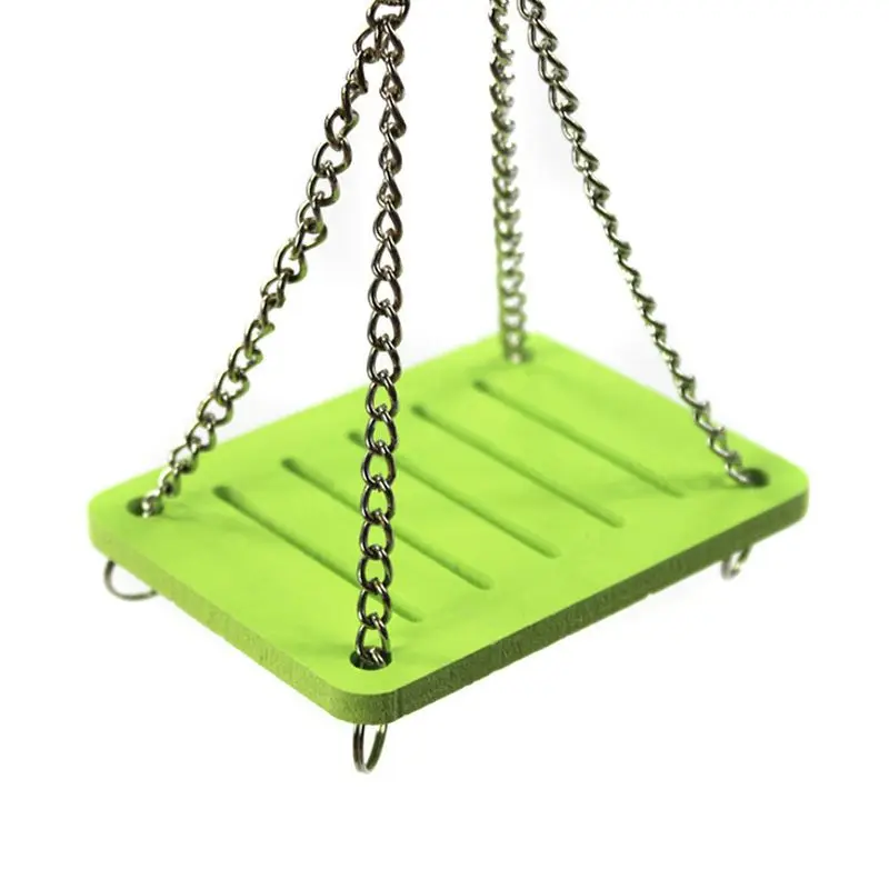 Игрушки для хомяков качели подвесной гаджет деревянная клетка аксессуары