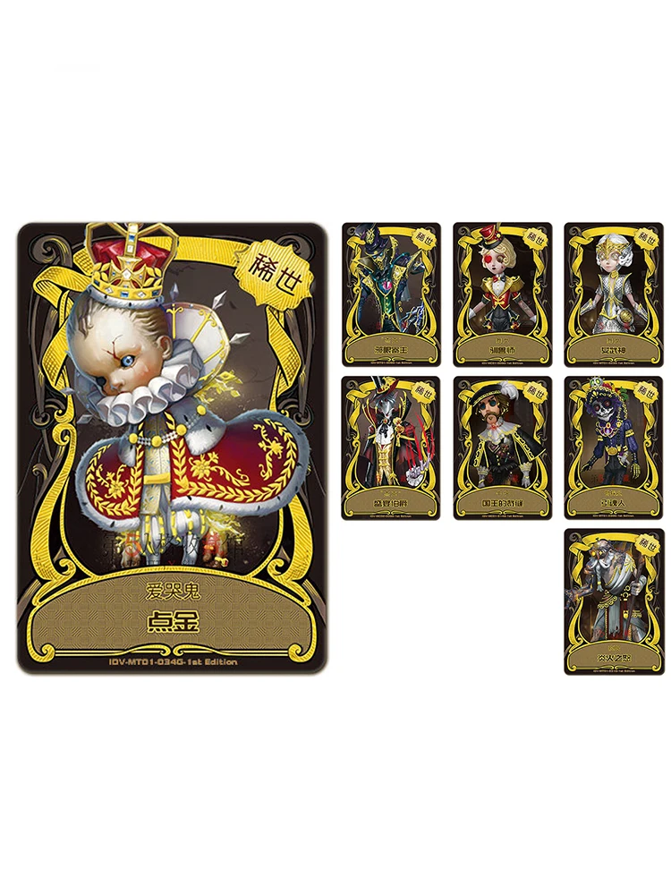 

Identity V Card Deduction Pack Bronzing Rare Jack Feast Earl Collection Gift