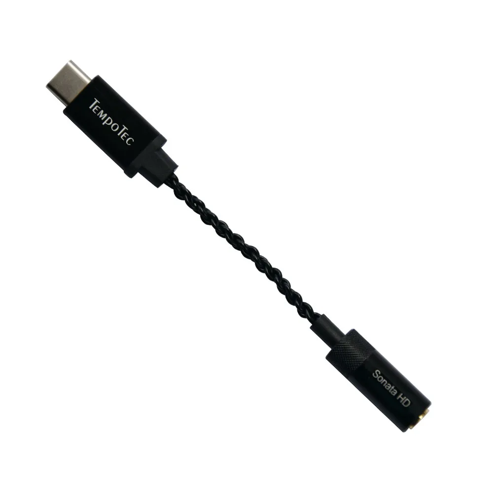 Усилитель для наушников TempoTec Sonata HD ii типа C до 3 5 мм HiFi USB DAC 32 бит 384 кГц DSD128 Android