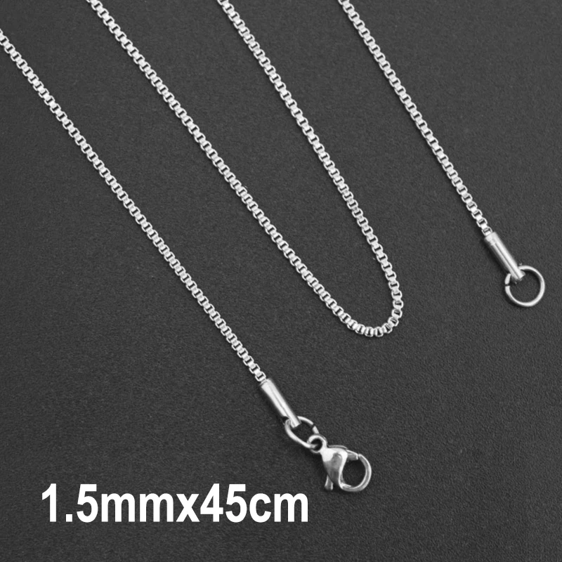 REGELIN НОВАЯ ЦЕПОЧКА длиной 45/55 см из нержавеющей стали цепочка в коробке до ключицы