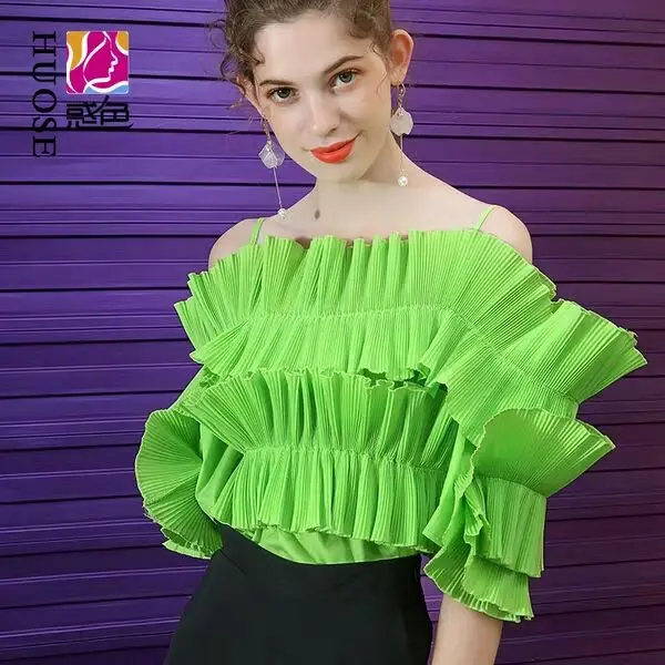 12 5 см Широкий карамельный цвет полированный шифон складной кружевной воротник