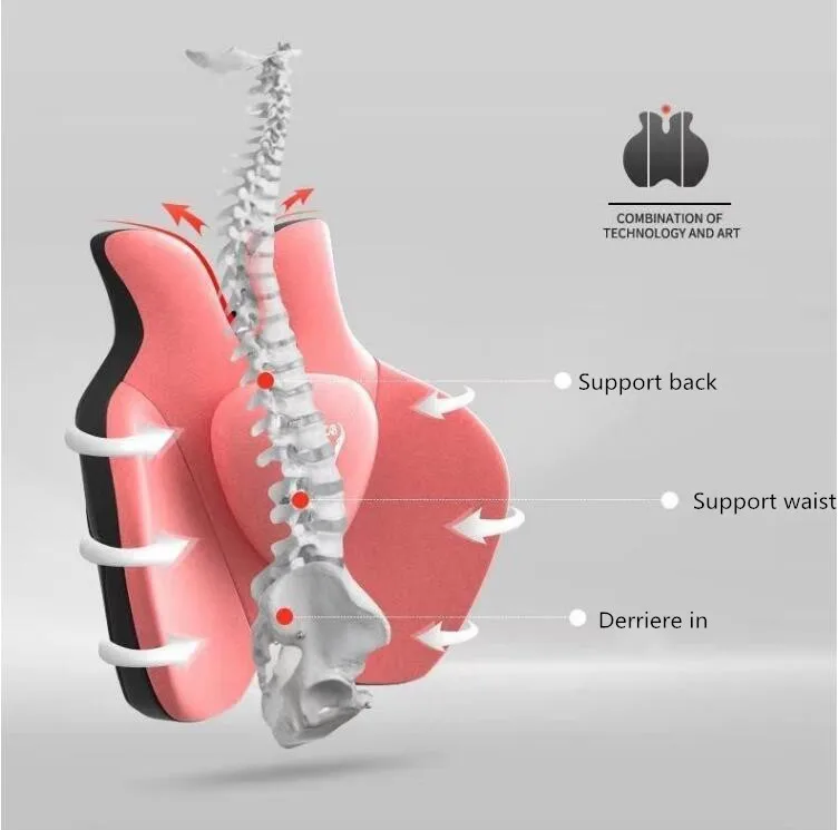 Подушка для поддержки поясницы из пены с эффектом памяти Ортопедическая подушка