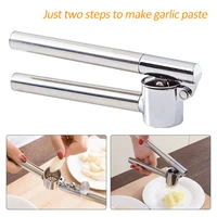 stainless steel garlic press crusher fruit vegetables ginger squeezer masher handheld ginger squeeze cooking kitchen accessories