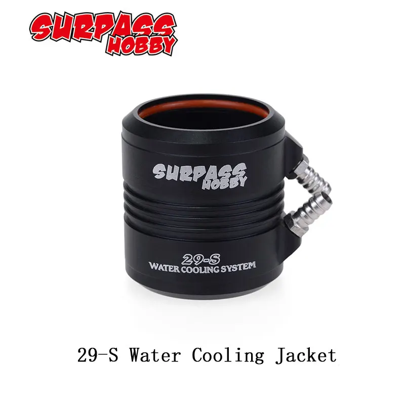 Water Cooling Jacket Водонепроницаемый 2948 3000KV 3450KV мотор w/рубашка с водяным охлаждением и 50A бесщеточный ESC карточка программирования для RC лодки Аксессуары для радиоуправления - Цвет: Water Cooling Jacket