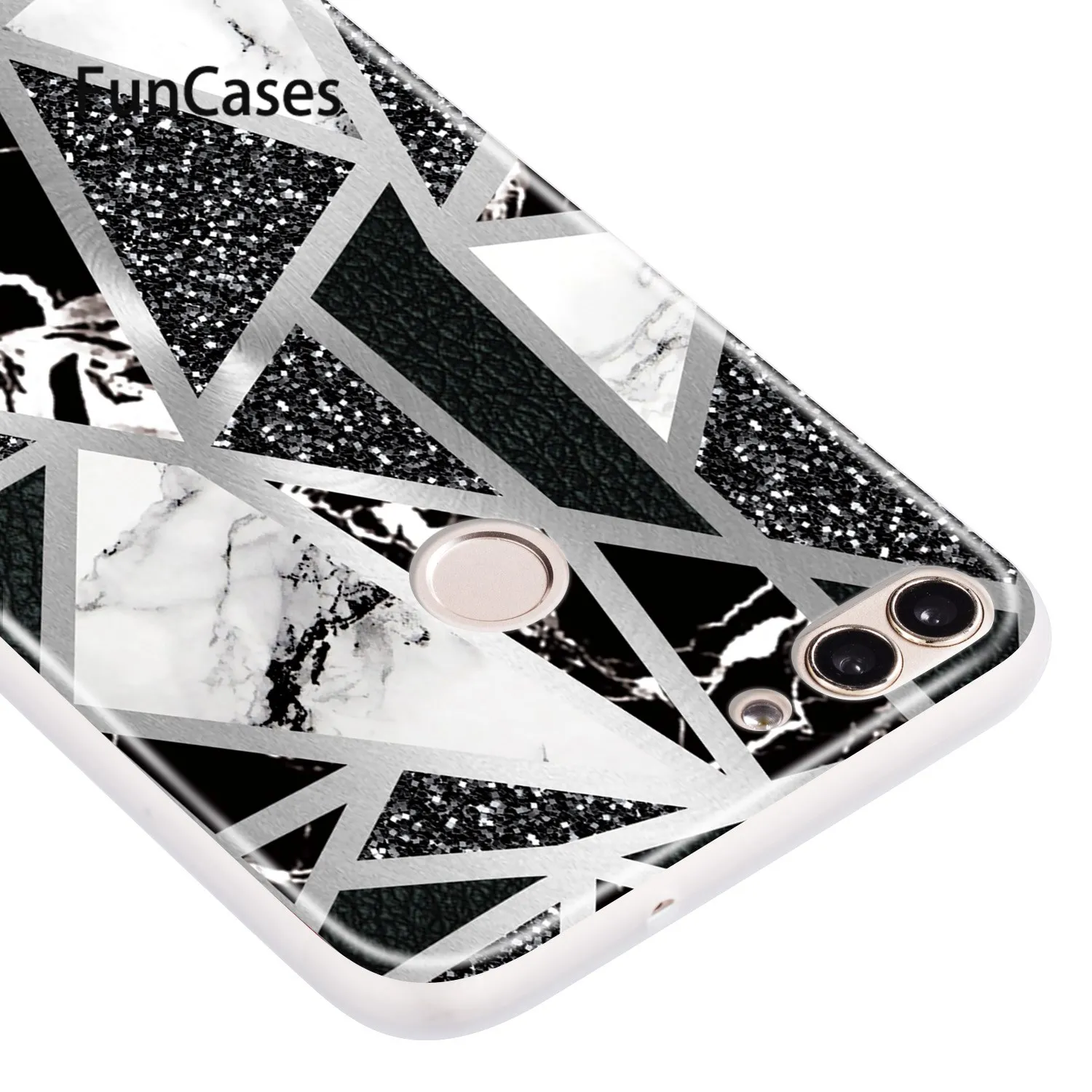Чехол книжка с бриллиантами для estuche huawei P Smart Coque чехол мобильного телефона мягкий