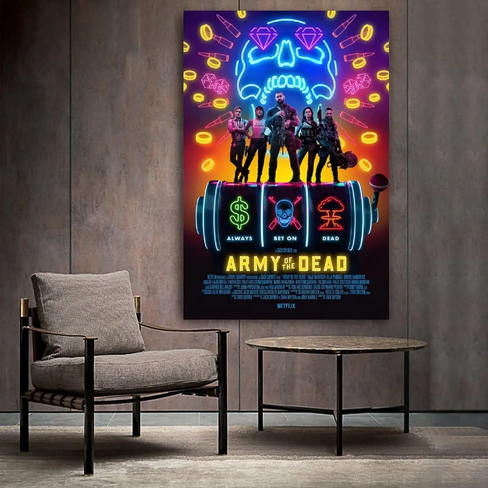 

Army of The Dead Poster Poster Decorative Painting Canvas Wall Art Living Room Posters Bedroom Painting