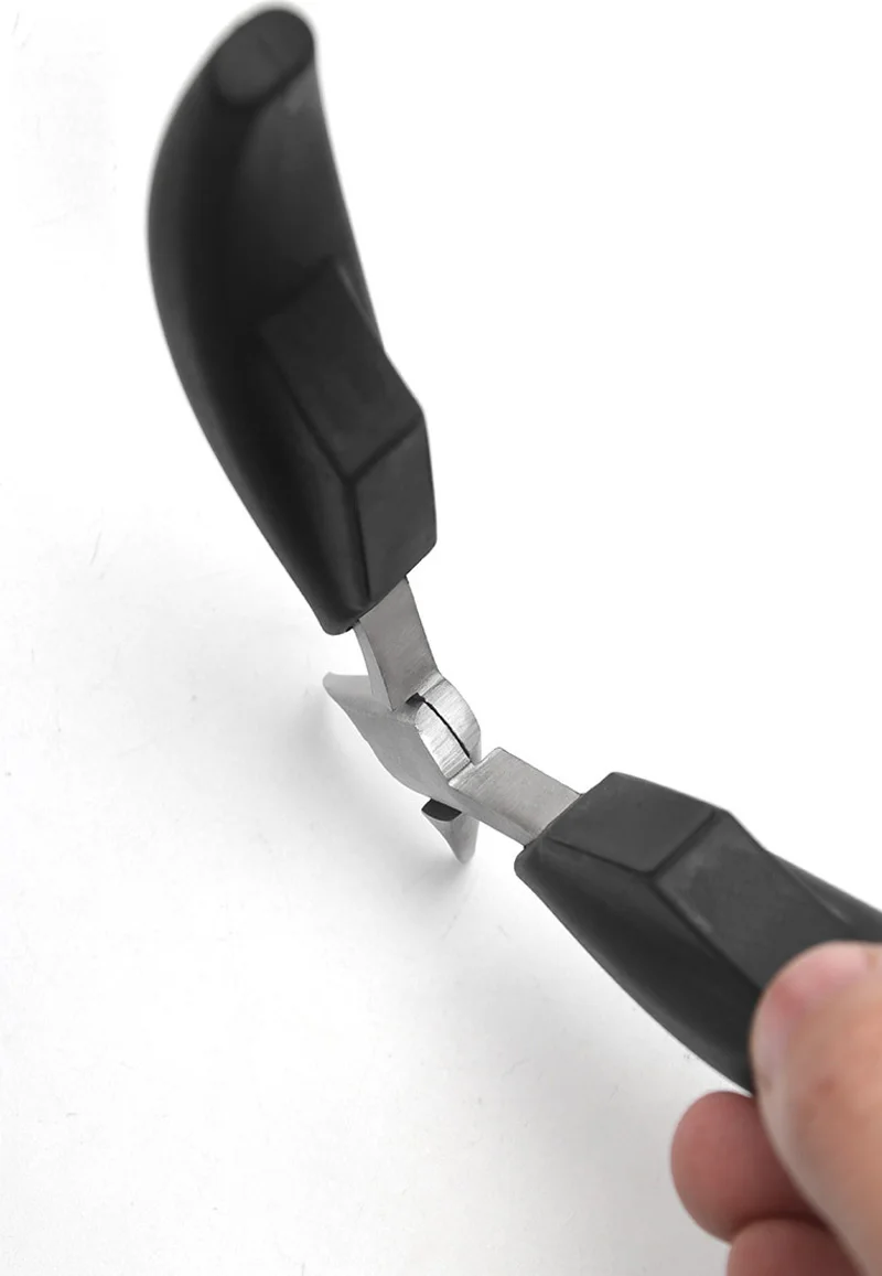 

1pc Nail Clippers Nail Ditch Special Pointed Beak Olecranon Pliersstainless Steel Nail Ditch Ingrown Pedicure Plier Beauty TSLM1