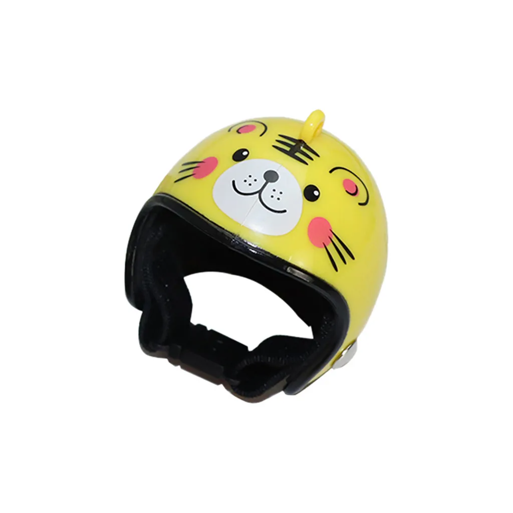 Шлем для домашних животных Курица птица маленькая жесткая шапка Забавный