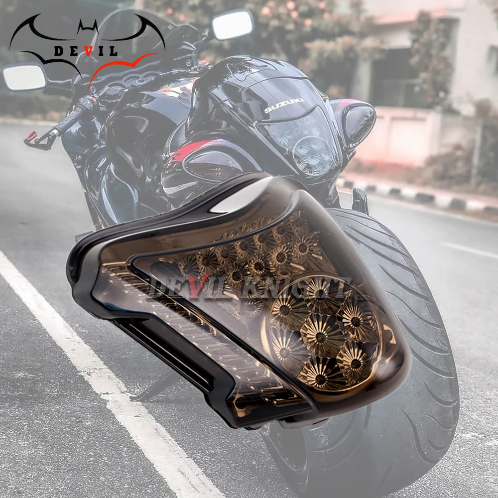Мотоциклетный светодиодный задний фонарь Сигналы поворота для SUZUKI HAYABUSA GSXR1300
