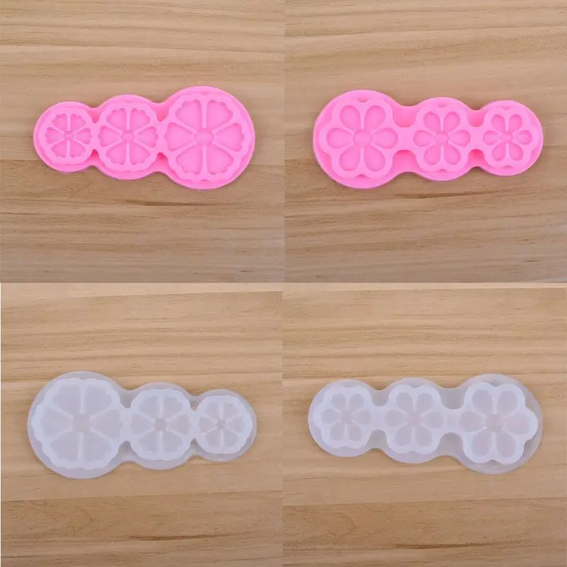 

Flower Resin Mold Floral Petals Earring Keychain Pendant Epoxy Resin Mold M0XF