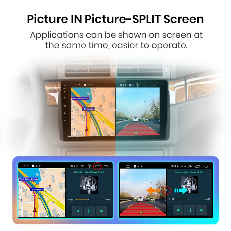Автомагнитола AWESAFE PX9 для BMW мультимедийная стерео система на Android 10 с GPS