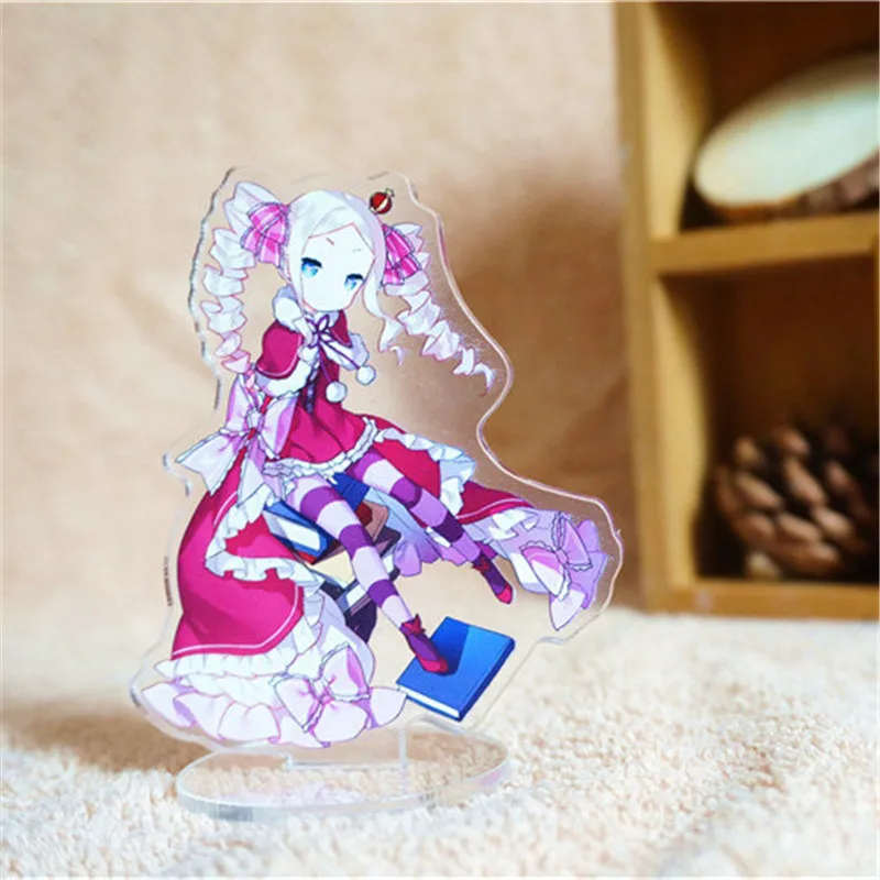 10 см/4 дюйма Аниме Re:Zero kara Hajimeru Isekai Seikatsu beатрис акриловая подставка фигурка без