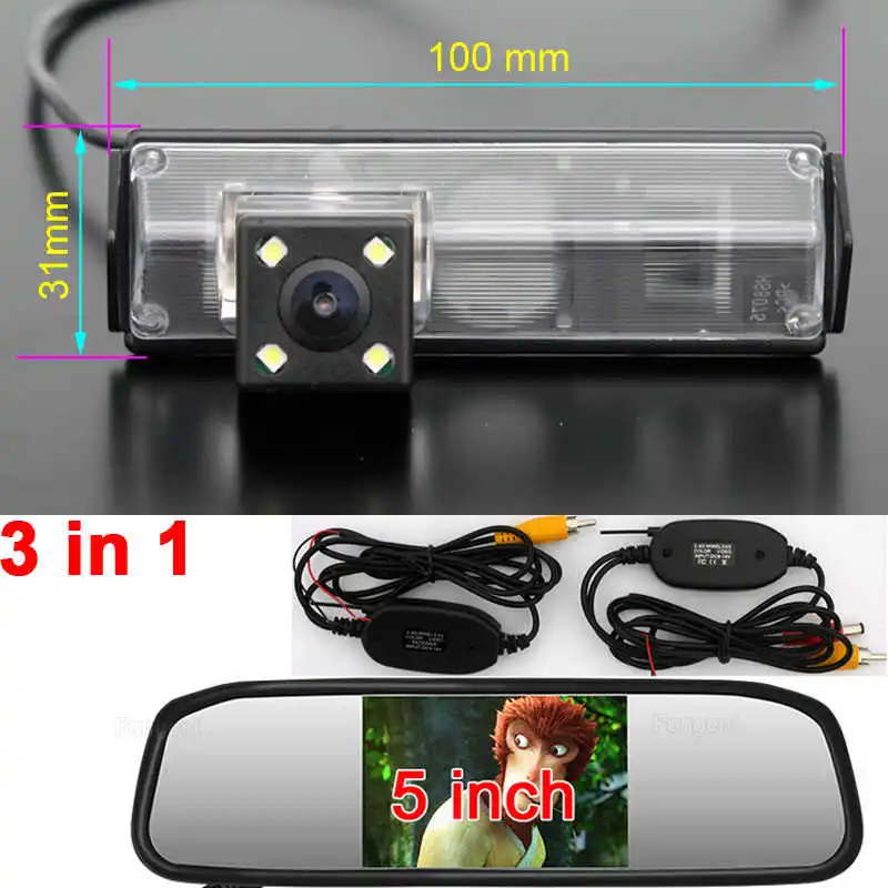 Для Mitsubishi Pajero Montero Sport темно 2008 2009 2010 2011 2012 2013 2014 2015 обратная парковочная камера