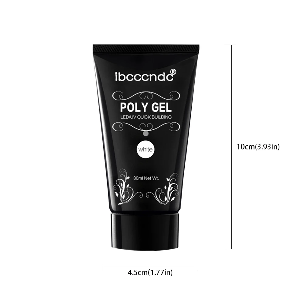 

Nail Extension Gel Poly Nail Builder Gel Nail Enhancement Nail Lengthening DIY For Semi-Permanente Tremper Off Nail Art