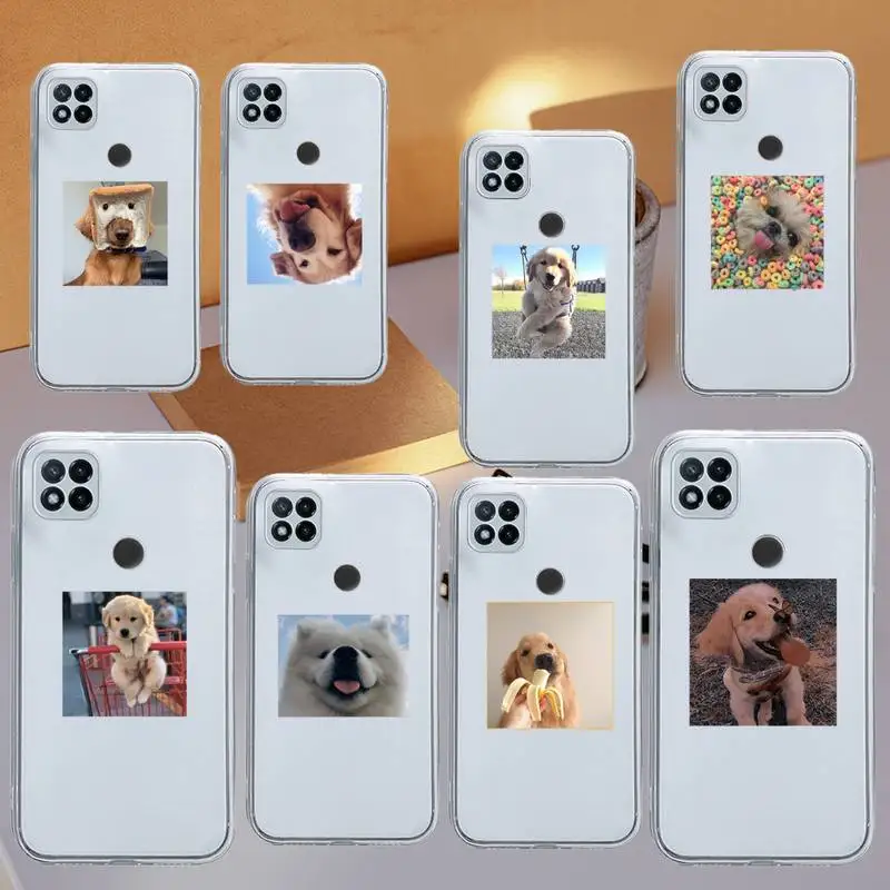 

dog aesthetics cute Phone Case Transparent for Xiaomi redmi note 8 9 10 11 t lite pro ultra mix 4 k40