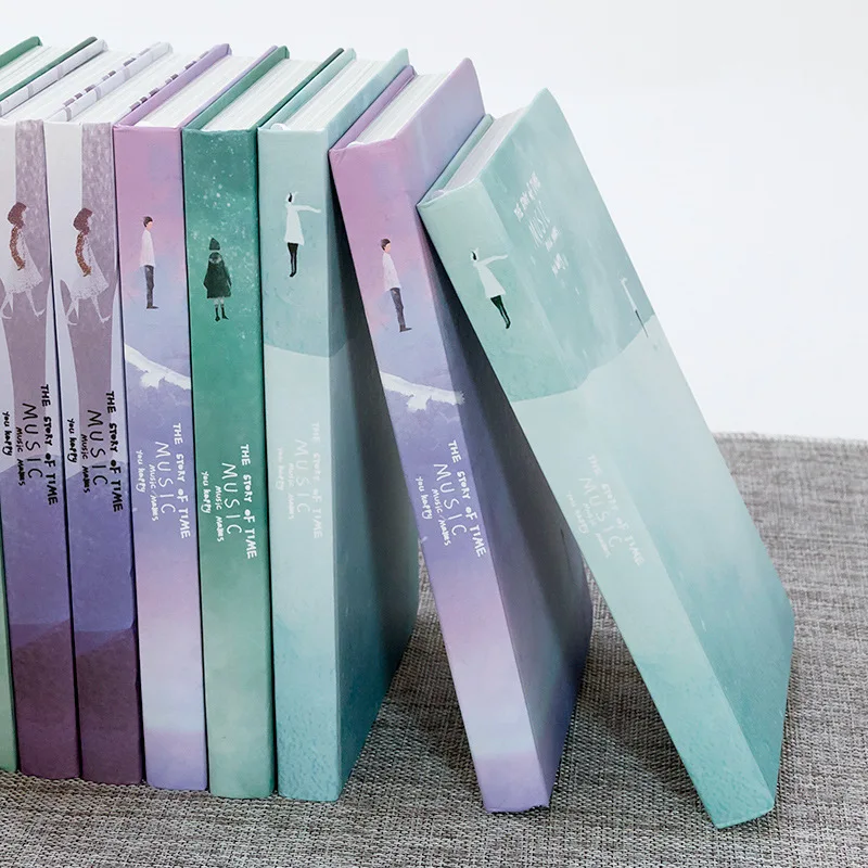 Блокнот в твердом переплете милый бумажный Карманный ежедневник пустой дневник