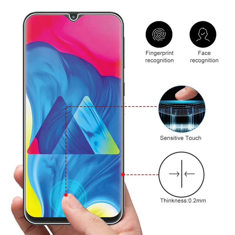 Закаленное стекло для Samsung Galaxy A50 A40 A60 A70 A20E Защитная пленка экрана M20 A10 защитное |