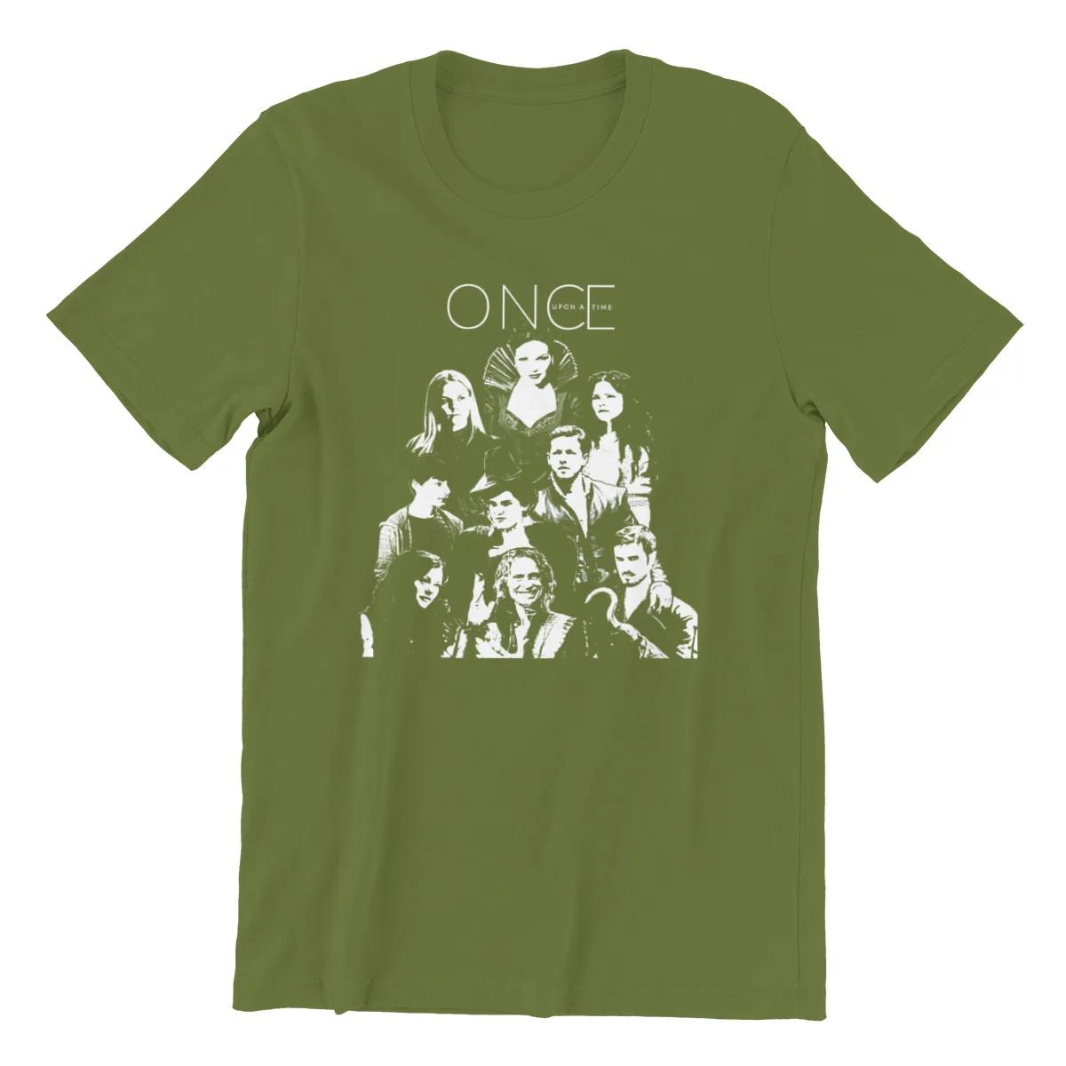 

Высококачественные футболки унисекс Once Upon a Time Cast с круглым вырезом в стиле Харадзюку, 148451