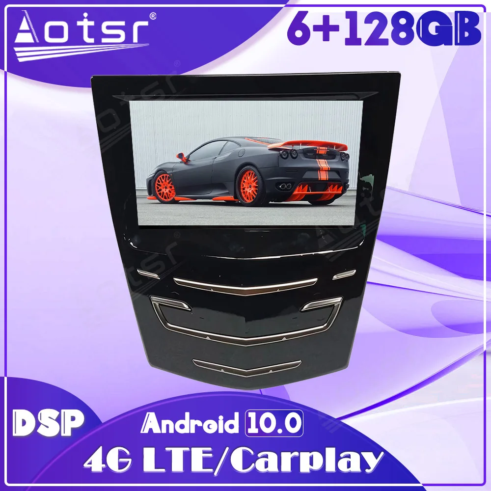 

128GB Android 10 Car Multimedia Auto Video Audio Radio Player For Cadillac ATS ATSL XTS SRX CTS GPS Navigation Carplay Head Unit