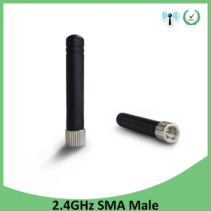 Антенна 2 4 ГГц wi fi SMA разъем папа ~ 3 дБи антенна малого размера Zigbee антенны