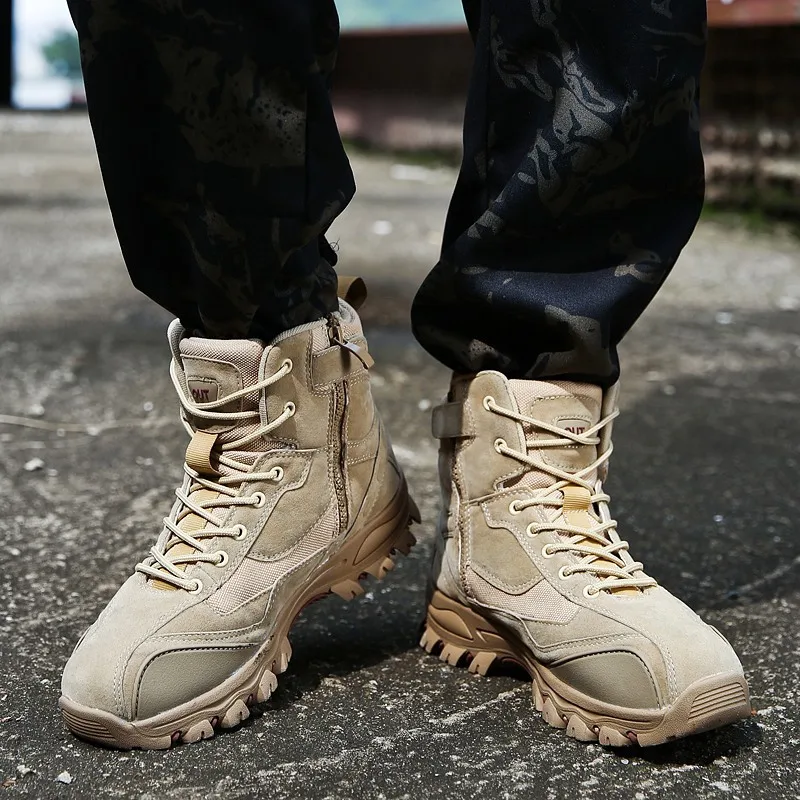 Мужские кожаные ботинки в байкерском стиле для осени и зимы большие размеры 2019 |