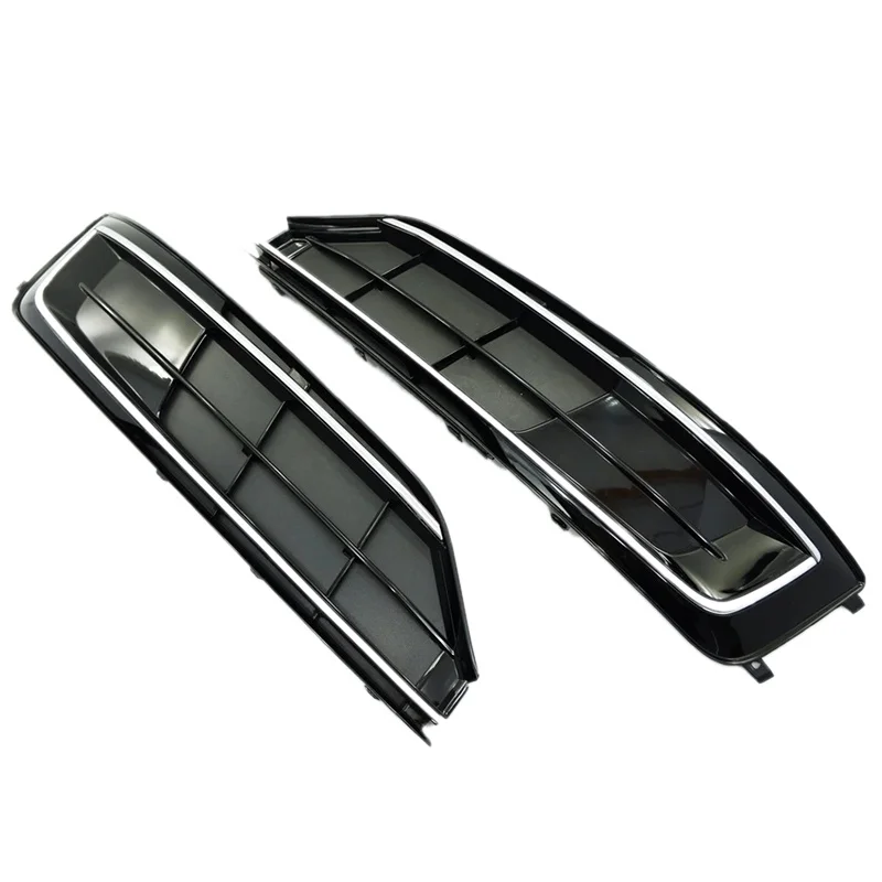 

Fog Light Grilles Front Bumper Lower Fog Light Grille Mesh Grill for - A8 S8 Quattro 2014- 4H0807679R 4H0807680R