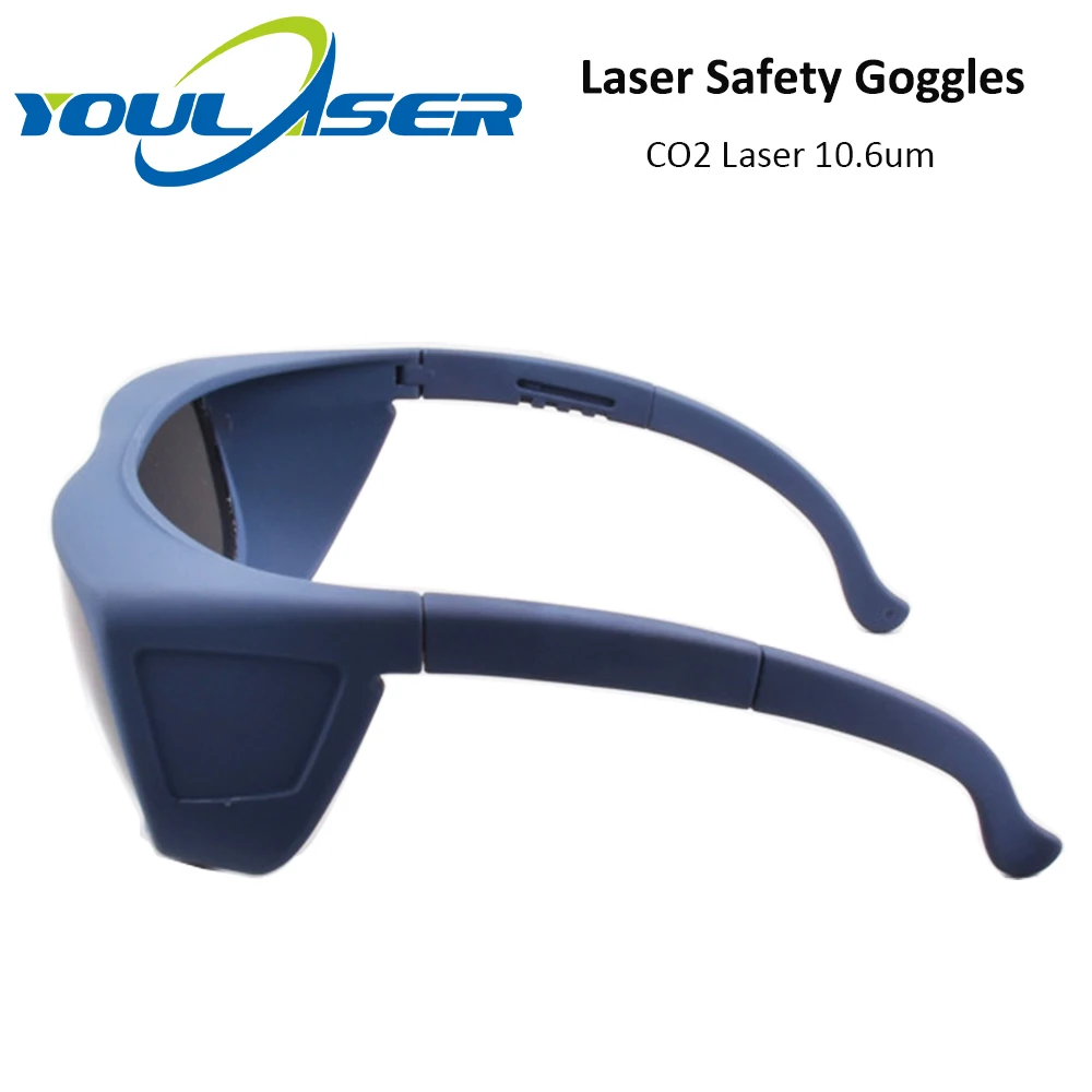 Лазерные защитные очки YOULASER 10600 нм OD4 + CE Стиль D для CO2 Laser Бесплатная доставка |