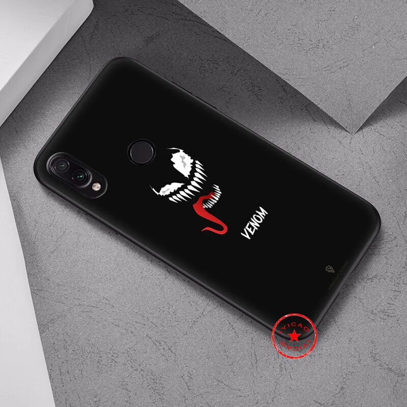 IYICAO Marvel Venom Newest Soft Case for Xiaomi Redmi Note 8 7 6 5 Pro 5A 4X Silicone TPU |