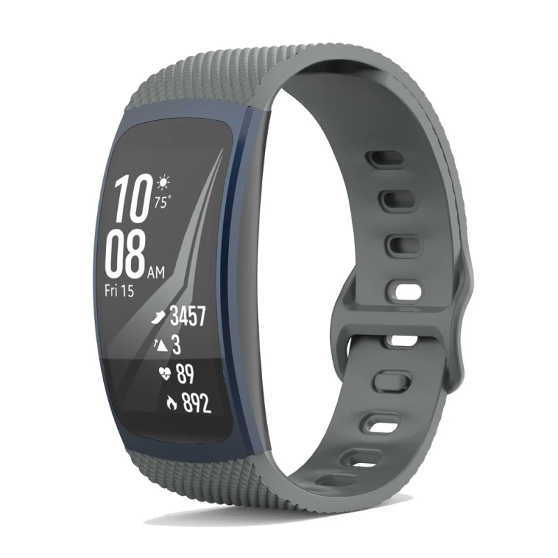 Силиконовый ремешок подходит для Samsung Gear Fit2 Pro SM R360 / R365 Смарт часы замена Браслет
