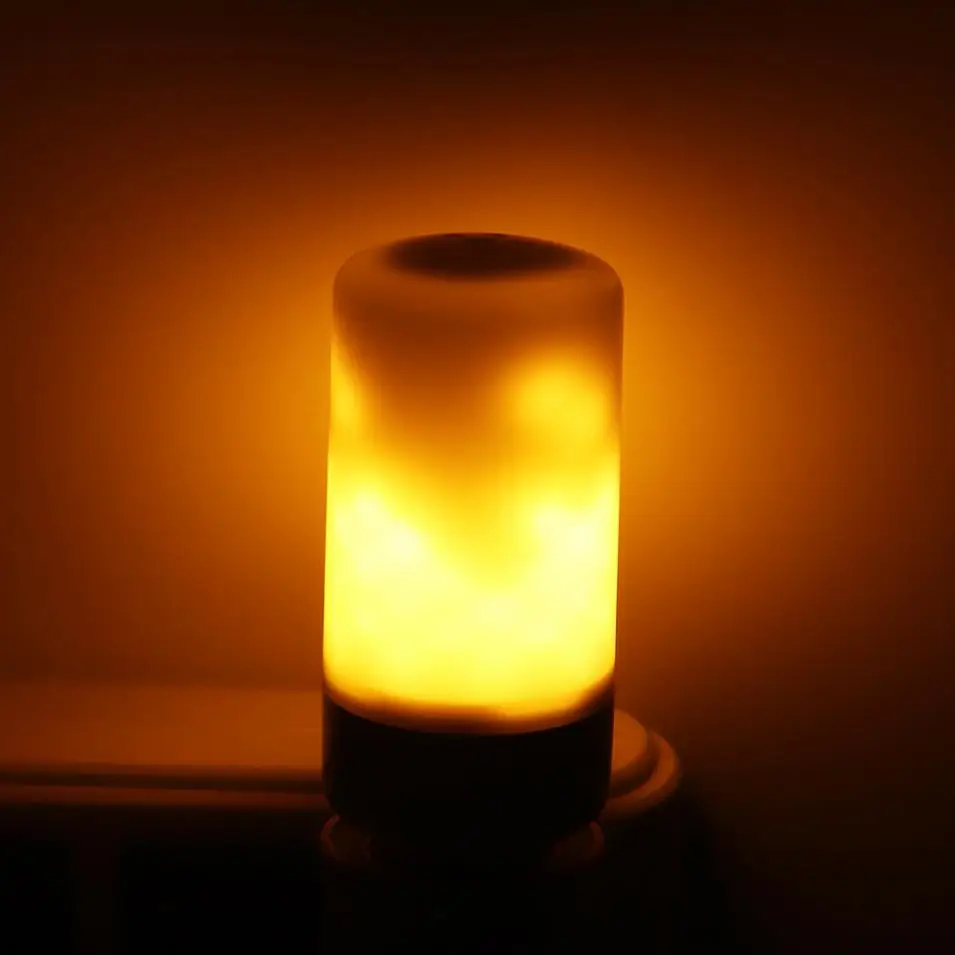 

7.5W 85-265V 99 LED E27 Torch Lamp with LED Flame Effect and 3 Working Modes for Holiday / Garden / Bar