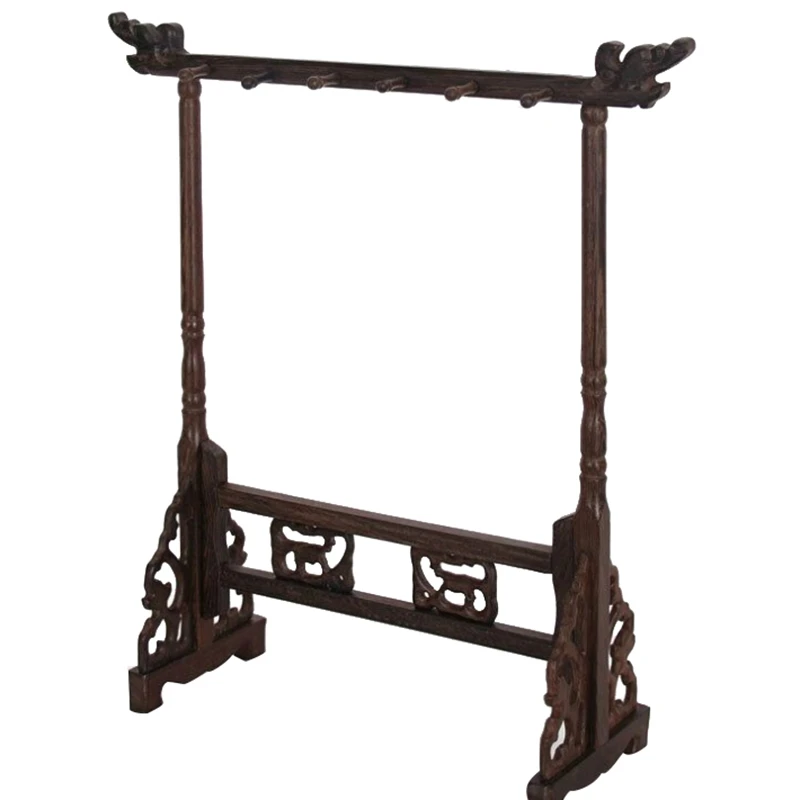 Новый держатель ручки для каллиграфии 12 крючков куриное крыло деревянный