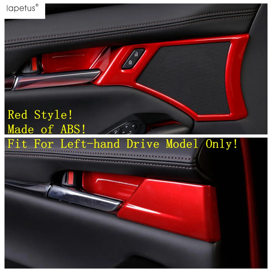 

Lapetus Accessories For Mazda CX-30 2020 2021 Window Lift Button / Side Air AC Outlet Vent / Gear Shift Head Knob Cover Trim