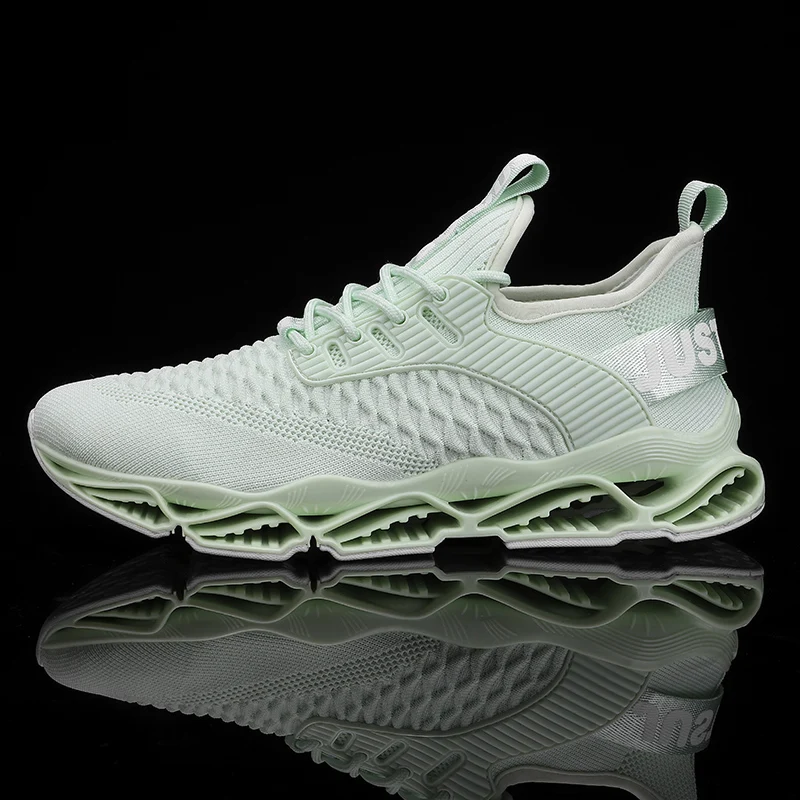 Новинка 2019 дышащие мужские кроссовки для бега спортивная обувь осенние