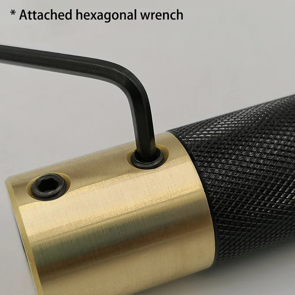 Хвостовик сменный ручной алюминиевый сплав накатка токарный инструмент ручка