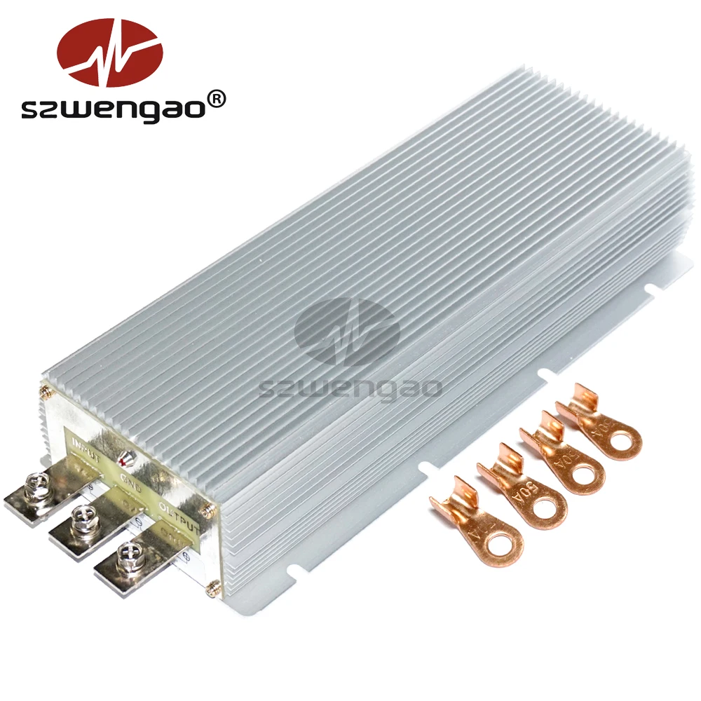 szwengao 12V TO 24V 1200W High Power Step Up DC Converter 12 Volt to 24 DC/DC Voltage Regulator 50A Booster Module CE - купить по