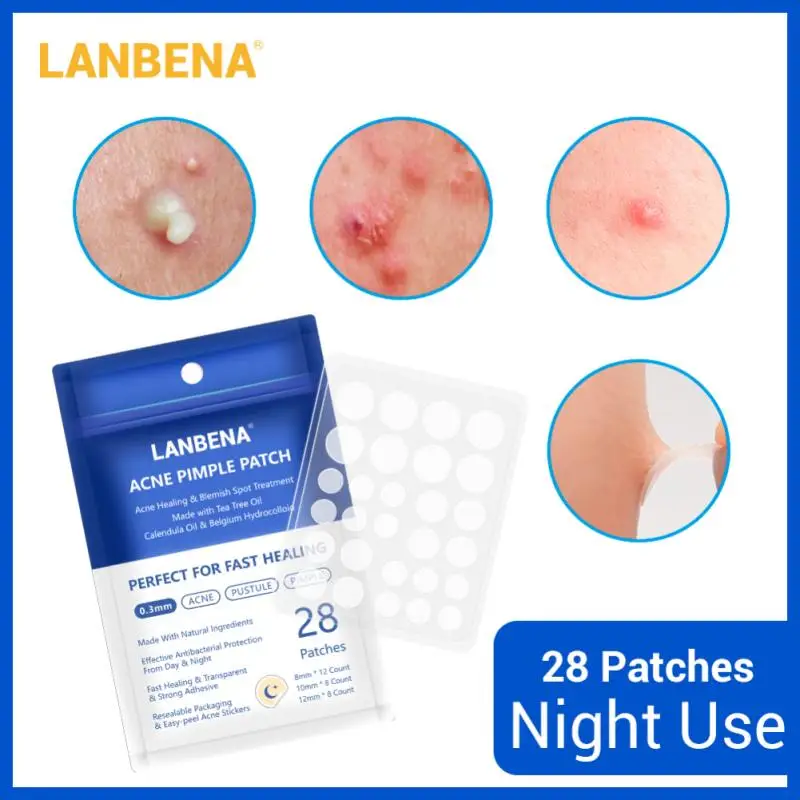 

LANBENA Pimple Master Patch Face Spot Scar Care Treatment Stickers Facial Skin Care Blackhead Removal Freckle Patches Acne Mask