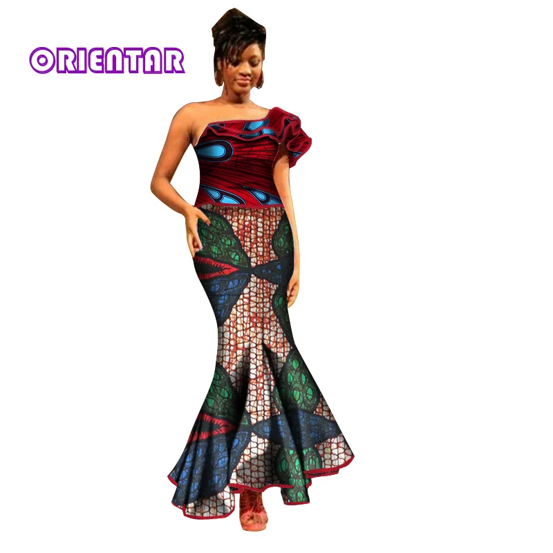 Платье женское в африканском стиле традиционная африканская одежда боди с