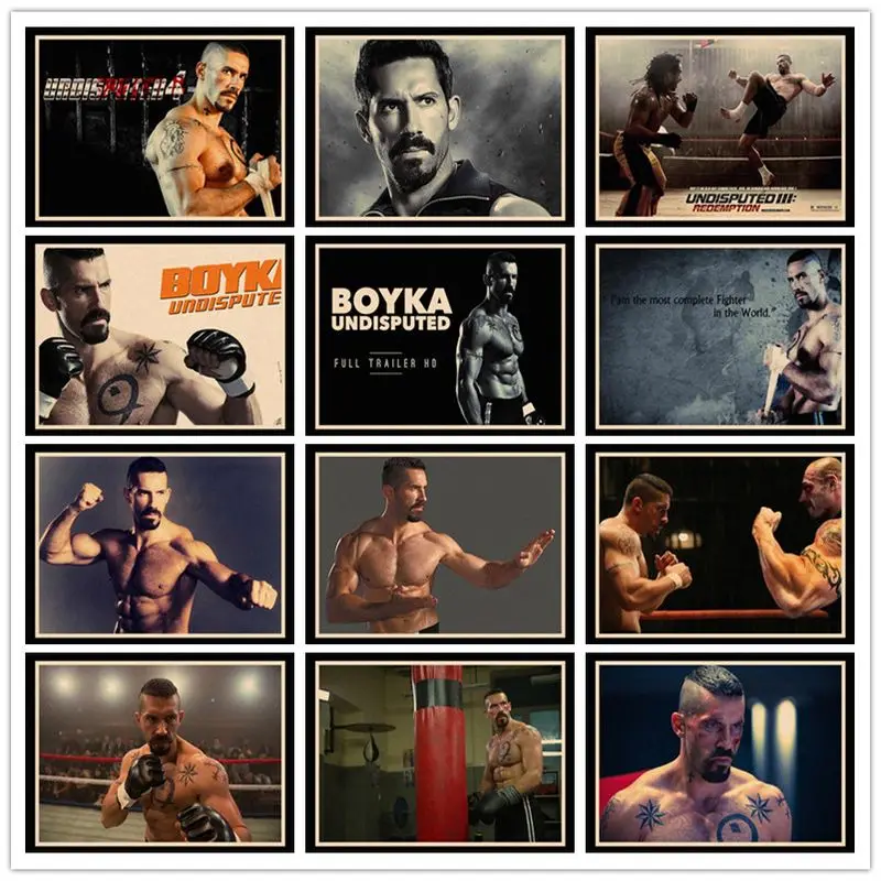 Отличные постеры JL Boyka неспор Скотт Адкинс ретро крафт бумага Высококачественная