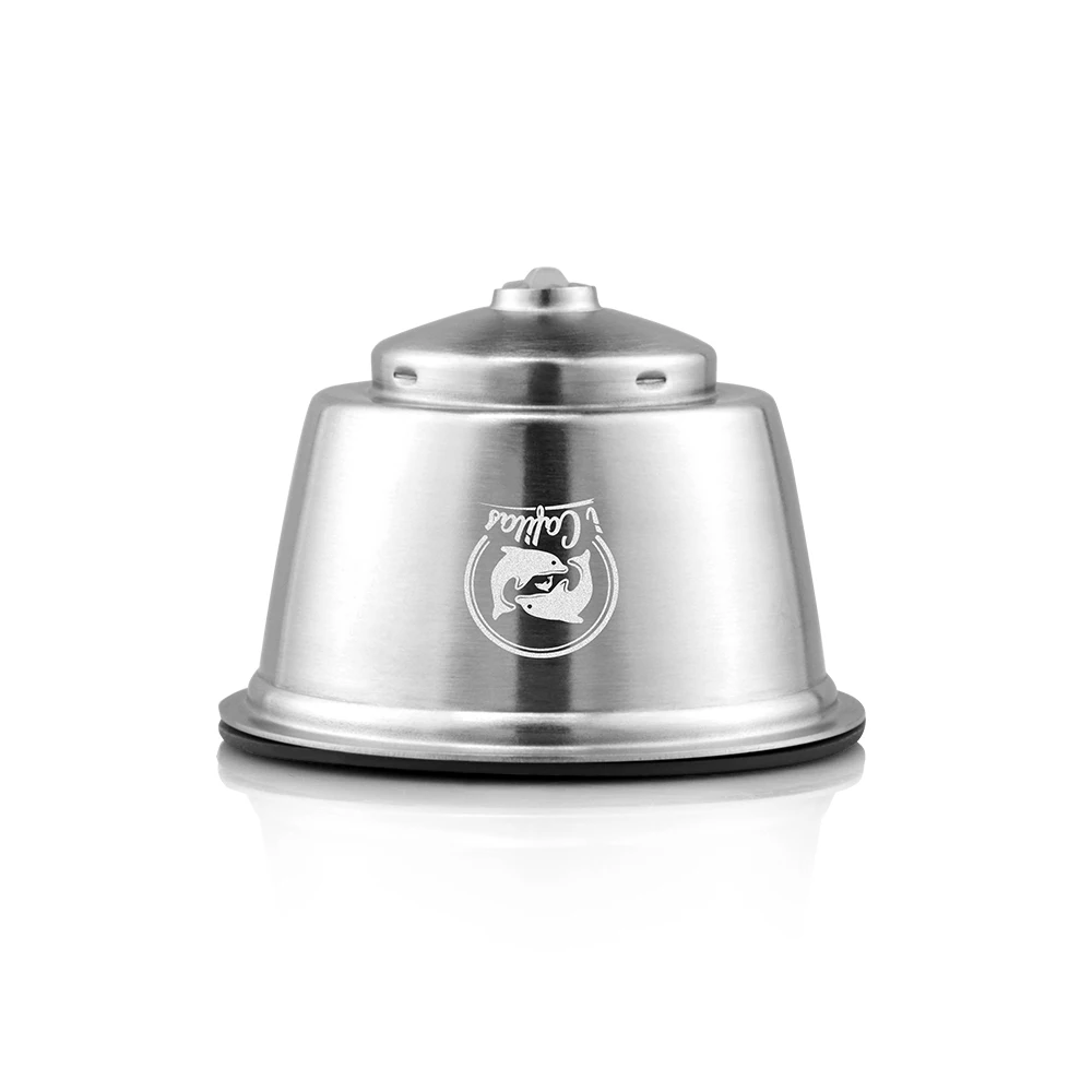 Нержавеющий металл Rusable Dolce Gusto подходит для Nescafe с фильтром uesed 200 время кофе в