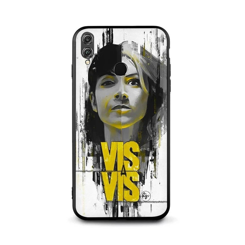 B4 EWAU Vis a vis Silicone Phone Case for Huawei Honor 6A 7A 7C 7X 8C 8X 8 9 Note 10 Lite view 20 9X pro - Color: B4