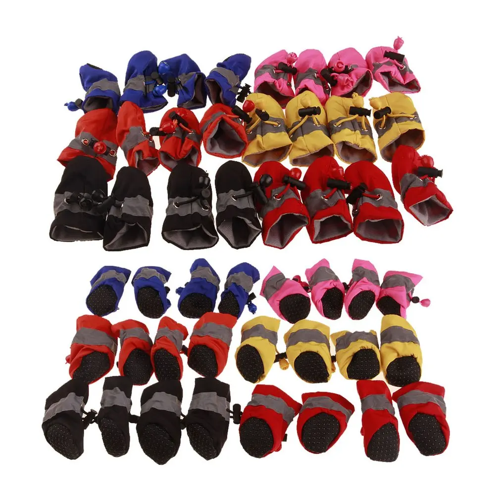 Противоскользящая водонепроницаемая обувь для щенков на мягкой подошве собак