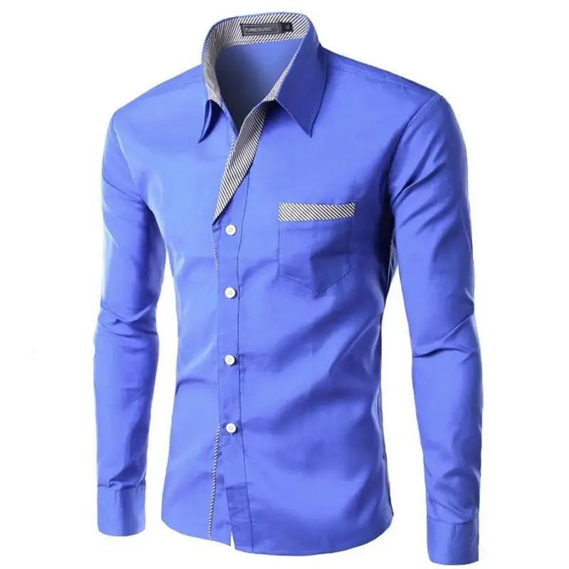 2022 hot sale new fashion camisa masculina long sleeve shirt men slim fit design formal casual brand male dress shirt size m 4xl free global shipping
