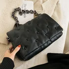 Гриб Tack клапаном сумки на плечо для женщин летние подмышки сумка для девушек, сумки в руку, Женские однотонные Цвет ПУ-кожа; Хлопковая ткань дорожная сумочка