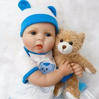 reborn boy baby doll 22 silicone vinyl toddler newborn handmade kid bebe gifts baby doll toy girl toys for kids