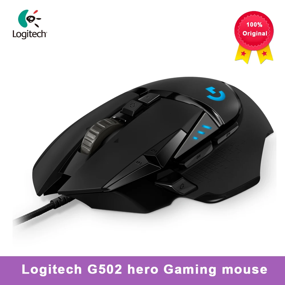 Мышь Компьютерная Logitech G502 Hero/G402/G304 16000DPI | Компьютеры и офис