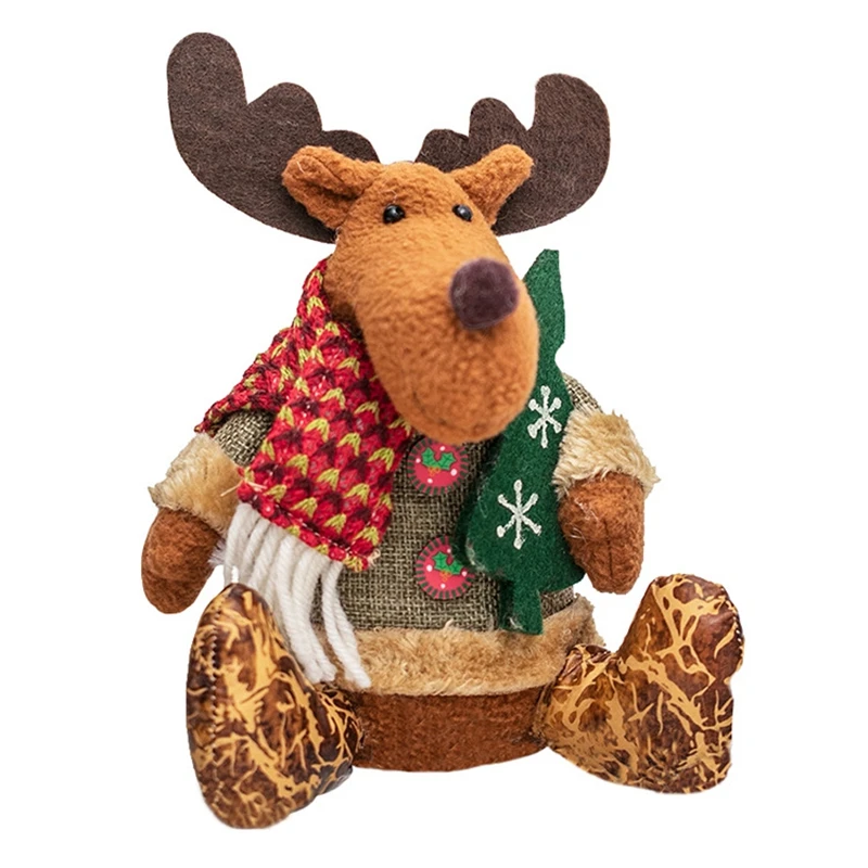 Новый стиль Рождественская плюшевая кукла милый мягкий