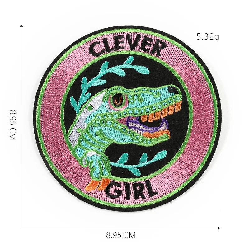 1 шт. Новый мультяшный Патч наклейка на одежду с помощью утюга вышитый тканевый